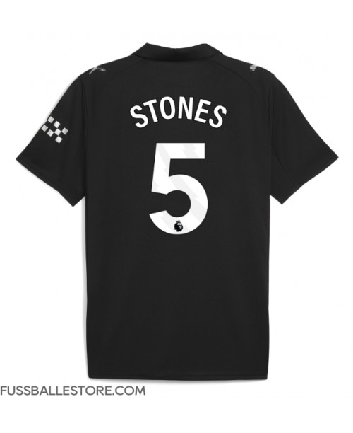 Günstige Manchester City John Stones #5 Auswärtstrikot 2025-26 Kurzarm Günstige Manchester City John Stones #5 Auswärtstrikot 2025-26 Kurzarm